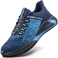 UCAYALI Zapatos de Seguridad Hombre Mujer Anti-Piercing Antideslizante Ligero Transpirable Zapatos de Trabajo Punta de…